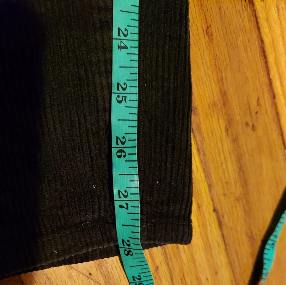 Vtg Y2K Lauren Ralph Lauren Green Corduroy Pants 8 Boho Old Money Preppy Goblin
